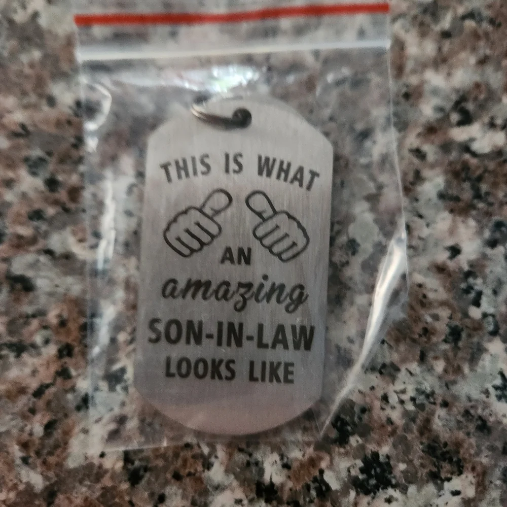 Son-in-law keychain